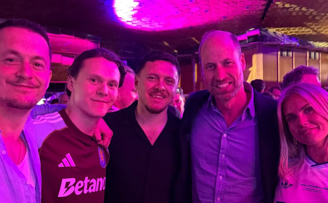 Prince William Lets Loose After Aston Villa’s Huge Victory