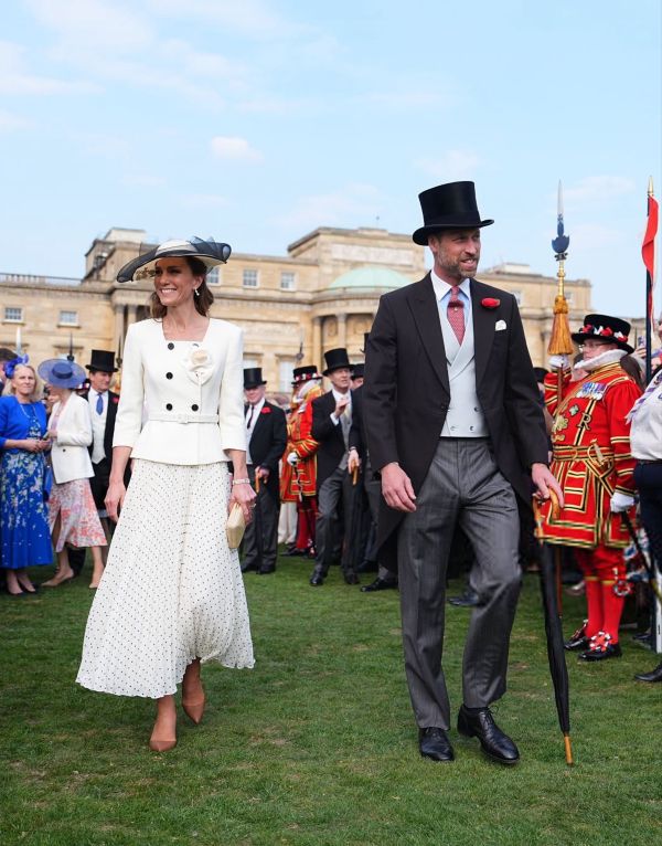 Prince William and Kate Middleton Host Stunning Palace Garden Party Before Italy Tour