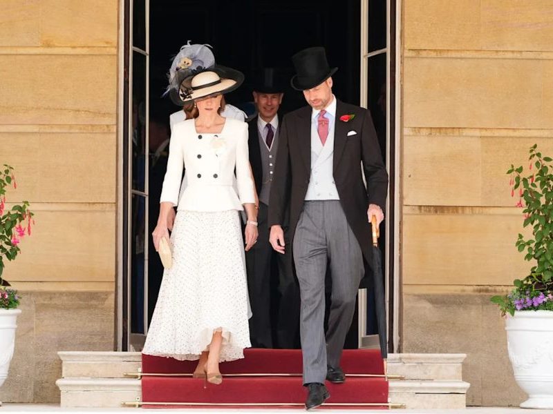 Prince William and Kate Middleton Host Stunning Palace Garden Party Before Italy Tour