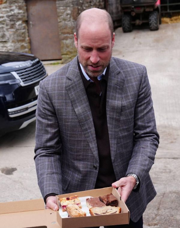 Prince William at Crows Tree Farm in Richmond, North Yorkshire. HRH’s visit will spotlight rural communities & sustainability