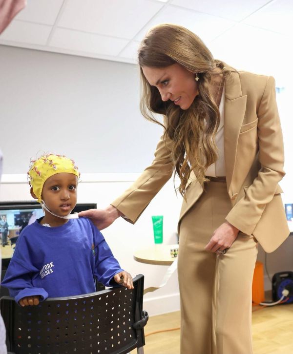 The Princess of Wales visiting the University of East London’s Institute for the Science of Early