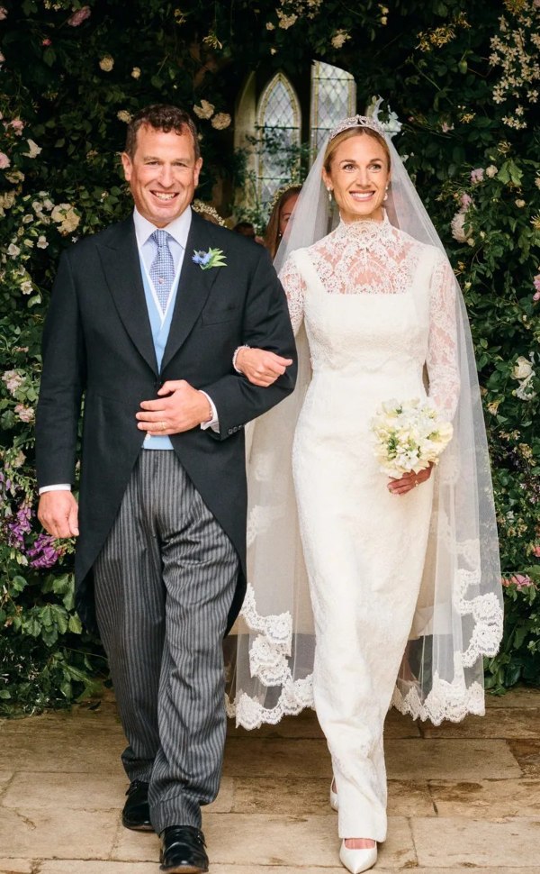 Newlyweds Peter Phillips and Harriet Sperling confirm Princess Anne hosted their wedding reception
