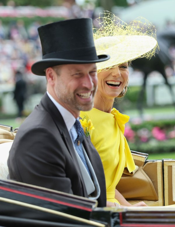 The Prince and the Princess of Wales at Ascot 2026