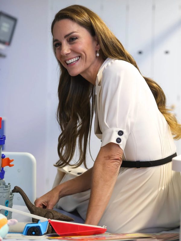 Kate Middleton visits Evelina London Children's Hospital on July 6, 2026