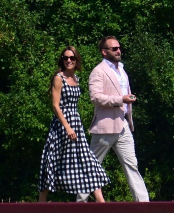 The Princess of Wales is a vision at the Charity Polo Match