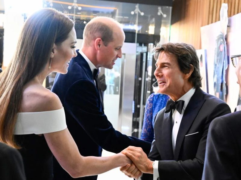 Prince William And Kate Set to Reunite with Tom Cruise on the Red Carpet