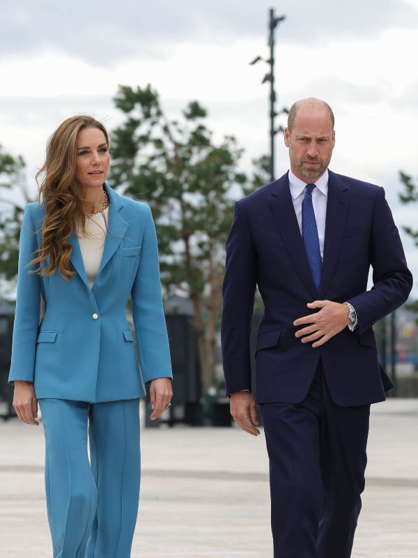 The Prince and Princess of Wales are visiting Everton’s home stadium