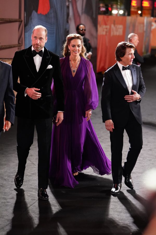 The Prince and Princess of Wales have arrived at the Royal Film Performance and world premiere of Digger